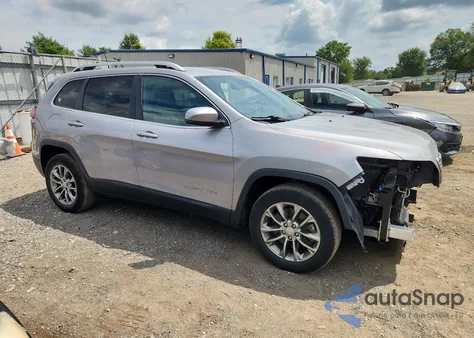 2020 Jeep Cherokee Latitude Plus z USA, uszkodzony, nr VIN 1C4PJLLB3LD519552